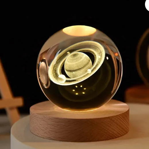 Lampara Bola de Cristal Decoración