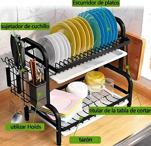 Secaplatos Escurridor Inoxidable premium